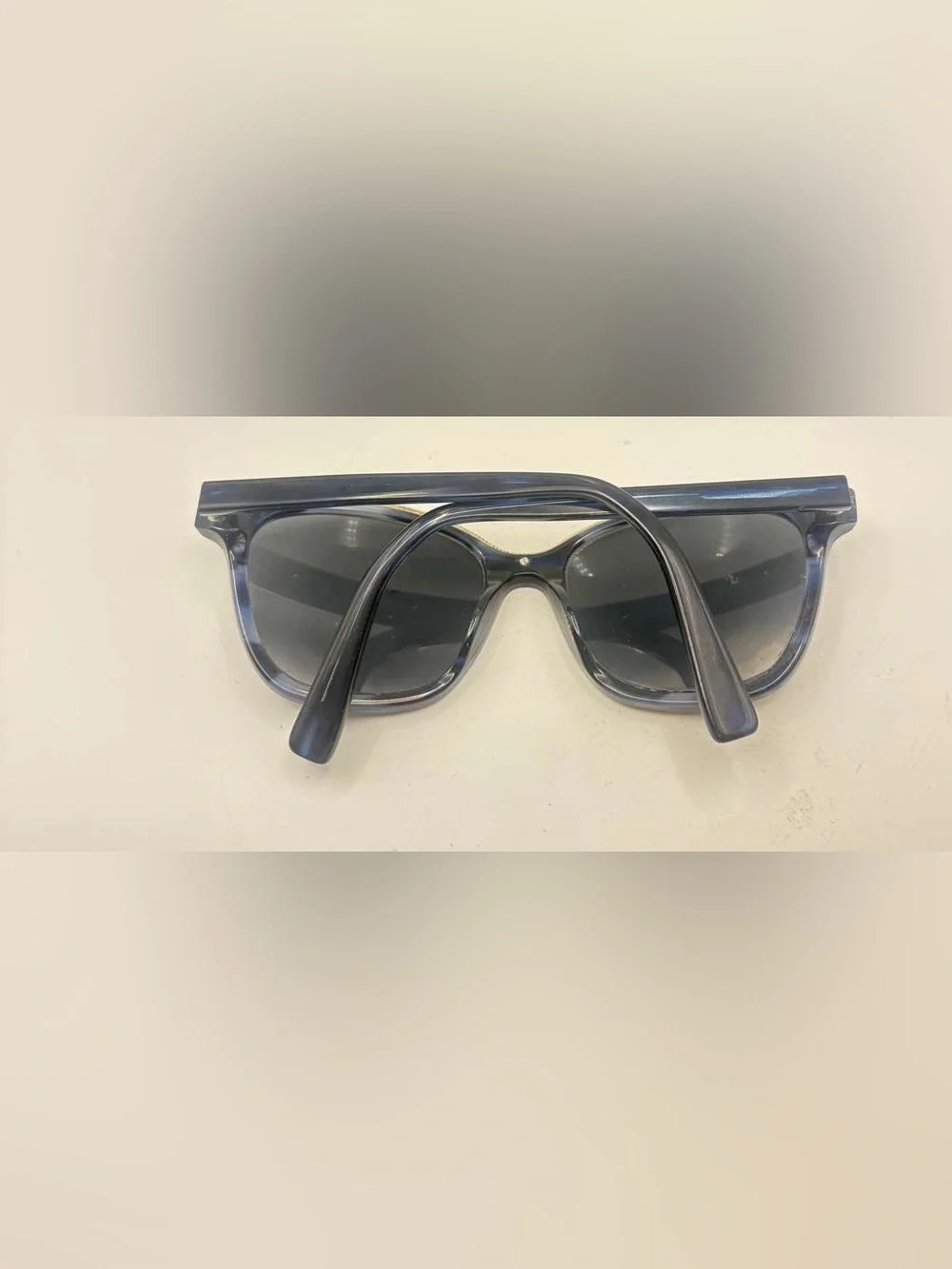 Nicole Miller NMS 15 Blue Oval Sunglasses Frames Only